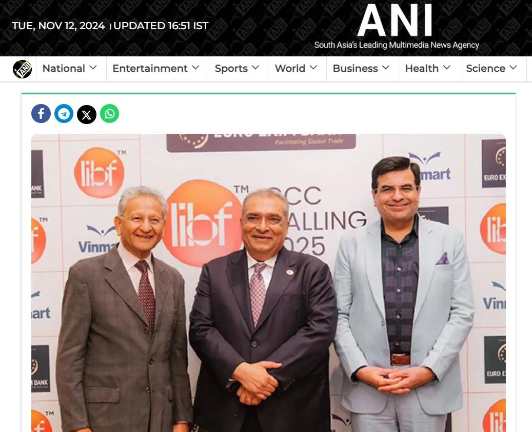 Satish Vithalani Unveils Vision For Libf Gcc Calling 2025 At Jio World Convention Centre, Mumbai